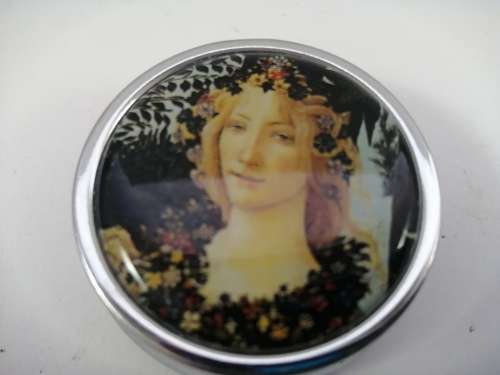 Vintage Metal Trinket Box