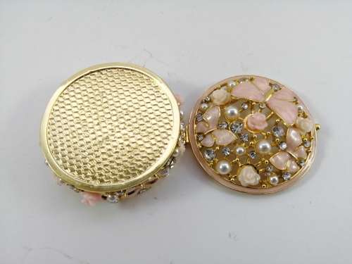 Beautiful Jeweled and enameled Trinket Box