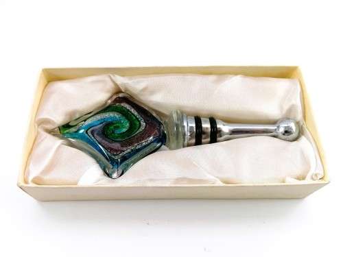 Murano Vetro Di Bottle Stopper