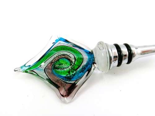 Murano Vetro Di Bottle Stopper