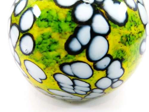 Unusual Glass Large Paperweight  Made by Holina Italian / Venetian