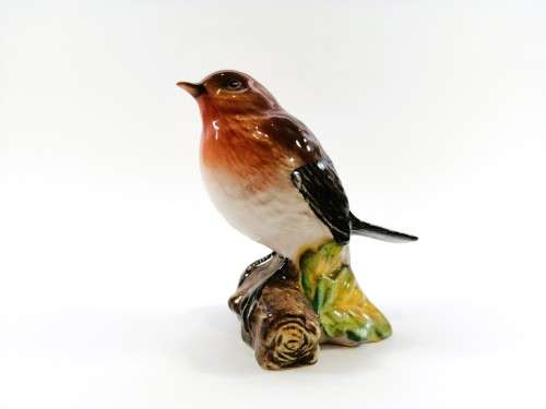 Vintage Beswick Robin Garden Bird Model 980 Made in England