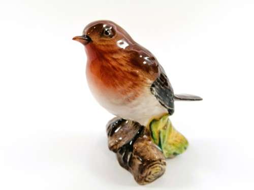 Vintage Beswick Robin Garden Bird Model 980 Made in England