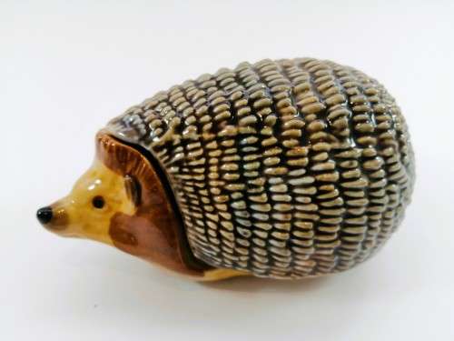 Wade Large Lidded Hedgehog trinket Box