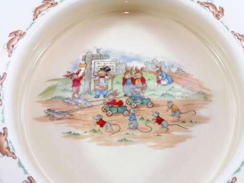 Royal Doulton BUNNYKINS 1959 - 1975 Large Porridge Bowl