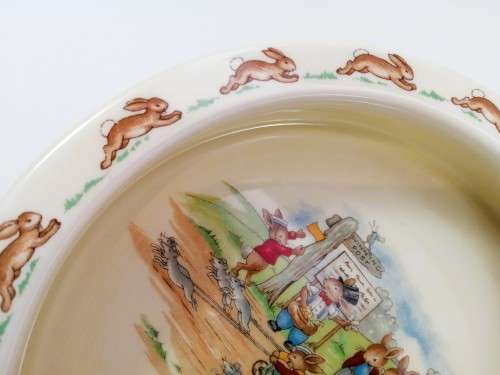 Royal Doulton BUNNYKINS 1959 - 1975 Large Porridge Bowl
