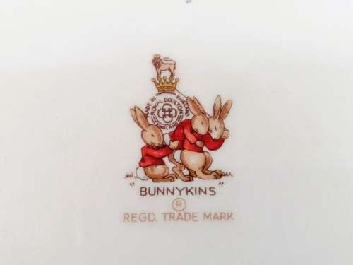 Royal Doulton BUNNYKINS 1959 - 1975 Large Porridge Bowl
