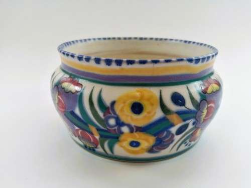 Early 1930`s Poole Pottery EE pattern Bowl