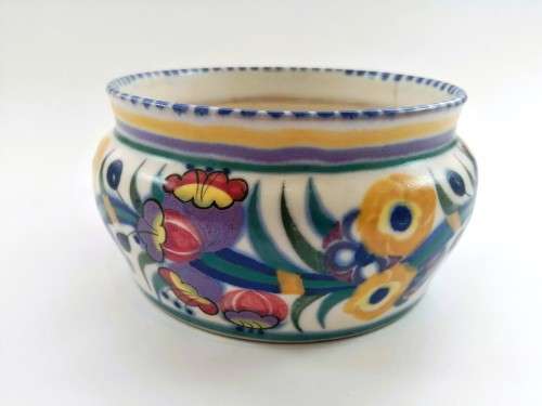 Early 1930`s Poole Pottery EE pattern Bowl