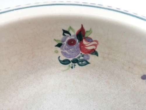 Early 1930`s Poole Pottery WW pattern Bowl