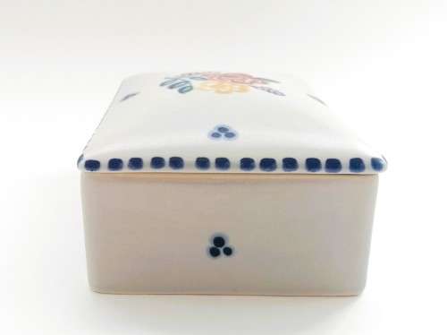 Poole Pottery Hand Painted Trinket Box 1959-1967