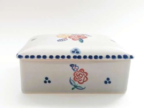 Poole Pottery Hand Painted Trinket Box 1959-1967