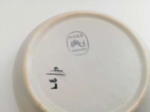 Poole Pottery Hand Painted Dish 1959-1967