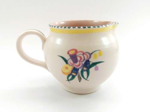 Poole Pottery Hand Painted Jug 1940`s