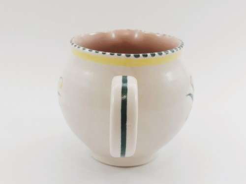 Poole Pottery Hand Painted Jug 1940`s