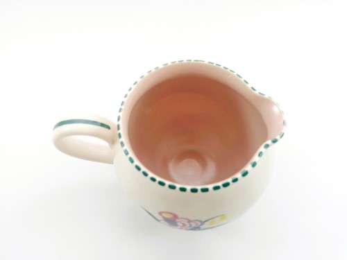 Poole Pottery Hand Painted Jug 1940`s
