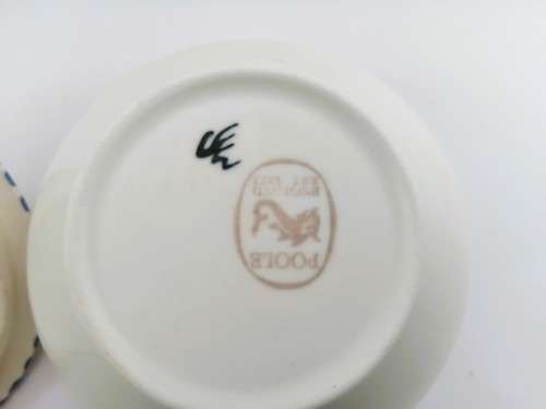 Poole Pottery Hand Painted Lidded dish 1959-1967