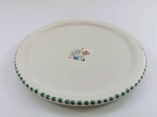 Poole Pottery Hand Painted Coaster