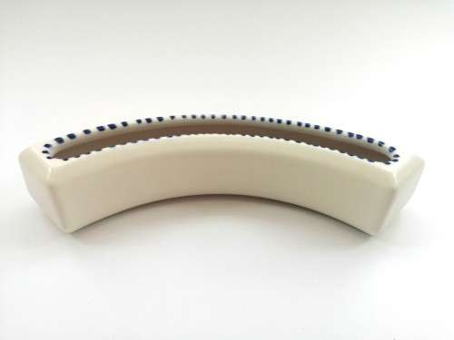 Poole Pottery Hand Painted Half moon possi trough 1959-1967
