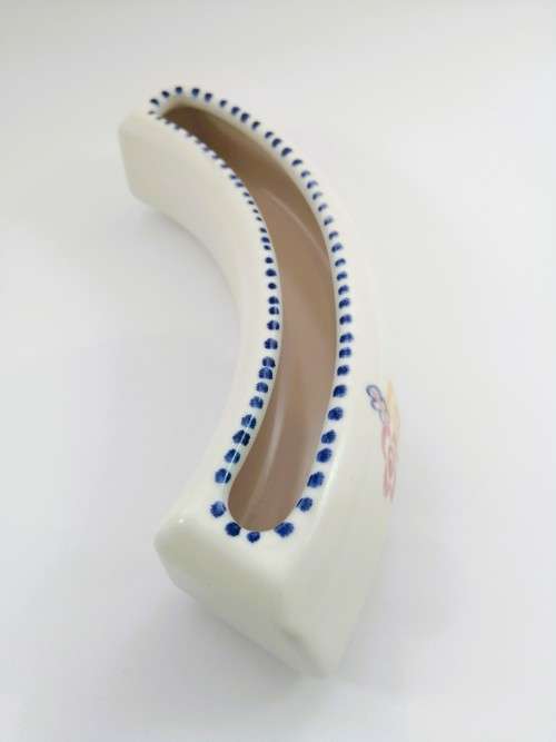 Poole Pottery Hand Painted Half moon possi trough 1959-1967