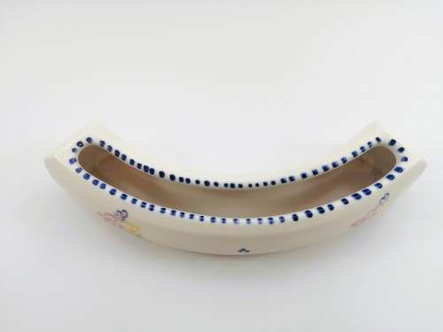Poole Pottery Hand Painted Half moon possi trough 1959-1967