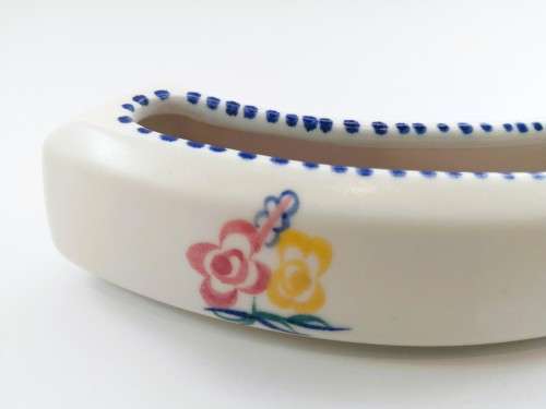 Poole Pottery Hand Painted Half moon possi trough 1959-1967