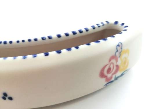 Poole Pottery Hand Painted Half moon possi trough 1959-1967