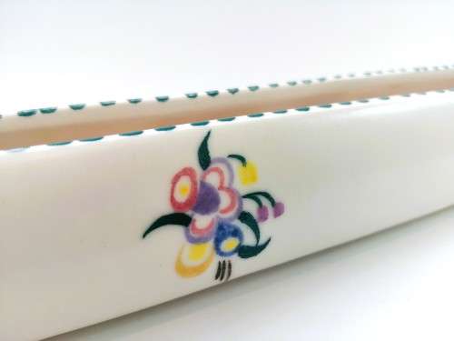 Poole Pottery Hand Painted Long possi trough 1970`s