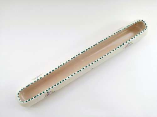 Poole Pottery Hand Painted Long possi trough 1970`s