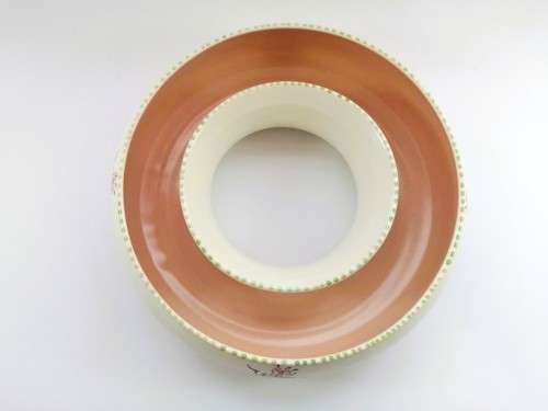 Poole Pottery Hand Painted Large Possi Bowl 1940`s