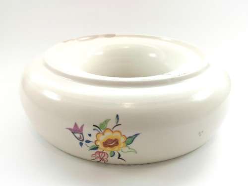 Poole Pottery Hand Painted Large Possi Bowl 1940`s