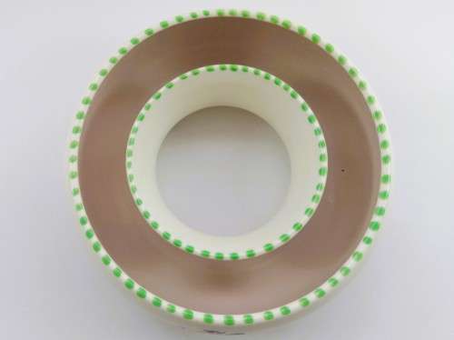 Poole Pottery Hand Painted Round Possi Bowl 1970`s
