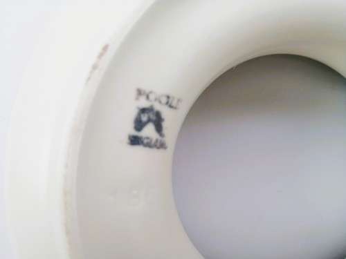 Poole Pottery Hand Painted Round Possi Bowl 1970`s