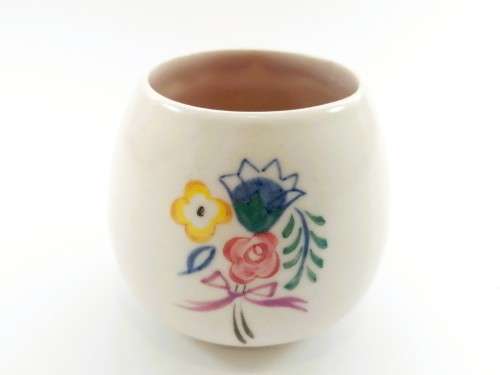 Poole Pottery Hand Painted Vase Vintage