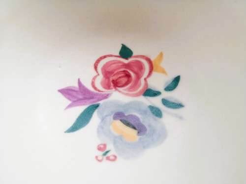 Poole Pottery Hand Painted Dish Vintage