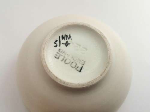 Poole Pottery Hand Painted Dish Vintage