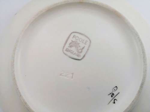 Poole Pottery Hand Painted Bowl 1959-1957