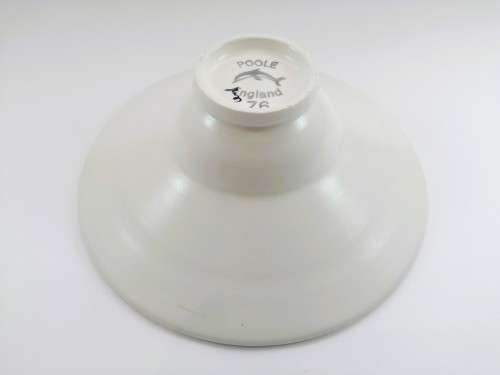 Poole Pottery Hand Painted Mushroom Large Bowl 1970`s