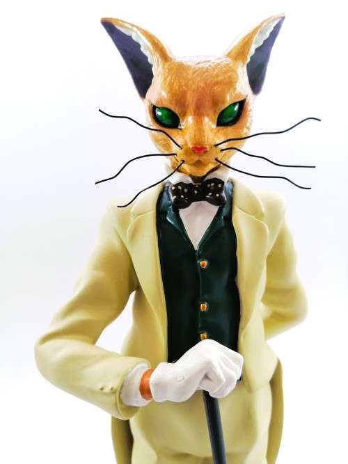 Studio Ghibli Whisper of the Heart Baron Doll Music Box Country Road Cat