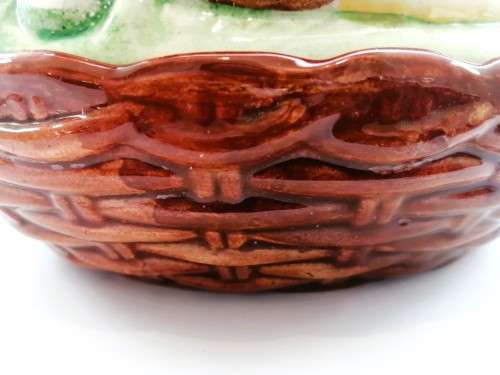 Marvelous Rare Large Figural English Staffordshire Porcelain Laying Hen Chicken on Nest Tureen