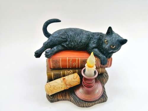 The Witching Hour by Lisa Parker - Black Cat Ornament - Nemesis Now