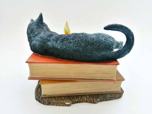 The Witching Hour by Lisa Parker - Black Cat Ornament - Nemesis Now