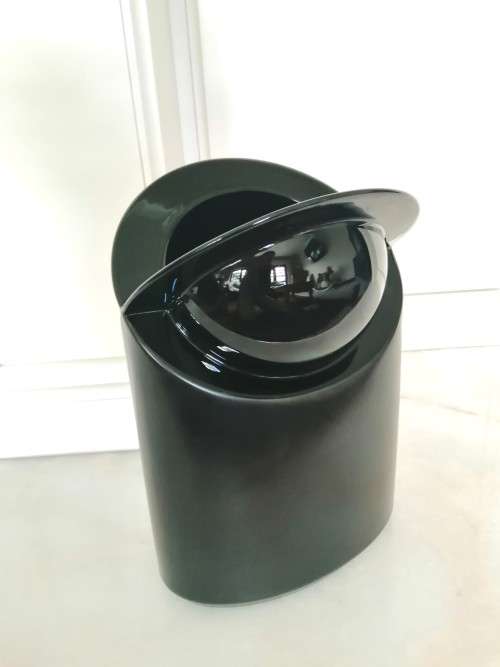 Rosenthal Noire studio-line Germany.Very unusual shape,large black Vase