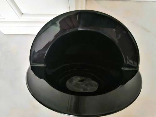 Rosenthal Noire studio-line Germany.Very unusual shape,large black Vase