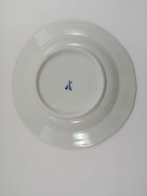 Meissen porcelain plate Vintage flowers