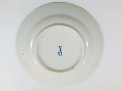 Meissen porcelain plate Vintage flowers