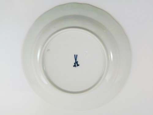 Meissen porcelain plate Vintage flowers