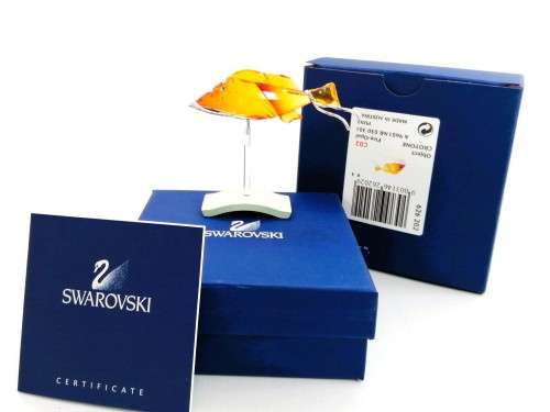 Swarovski Crystal Paradise Fish Crotone Fire Opal 626202