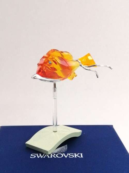 Swarovski Crystal Paradise Fish Crotone Fire Opal 626202