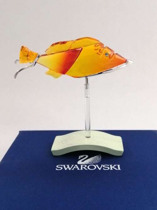 Swarovski Crystal Paradise Fish Crotone Fire Opal 626202